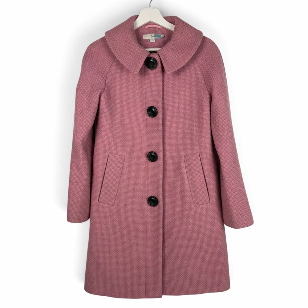 Boden Eliza Coat size 4 Pink